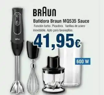 FROIZ Batidora braun mq535 sauce oferta