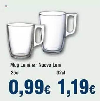 FROIZ Mug luminar nuevo lum oferta