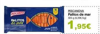 Hiper Usera Pescanova palitos de mar oferta