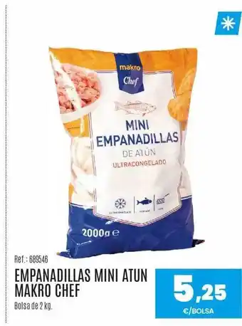 Makro Empanadillas mini atun makro chef oferta