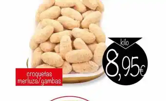 Supermercados Piedra Croquetas merluza- gambas oferta