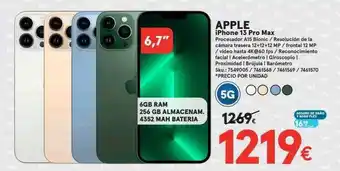 Worten Apple iphone 13 pro max oferta