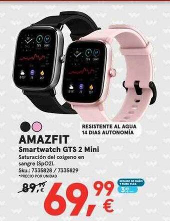 Worten Amazfit smartwatch gts 2 mini oferta