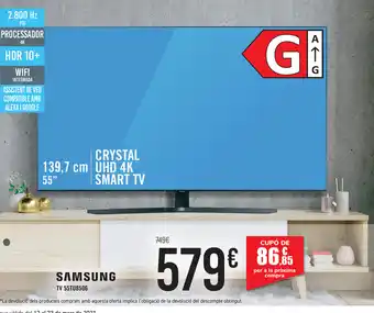 Carrefour Samsung TV 55TU8506 oferta