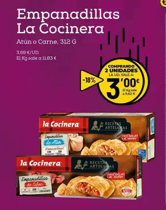 AhorraMas La Cocinera Empanadillas oferta