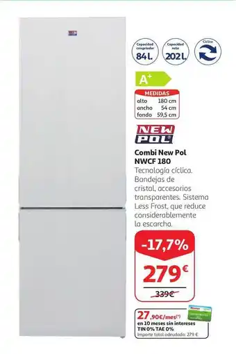 Alcampo Combi New Pol Nwcf 180 oferta