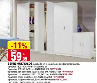 Bricoking Serie multiusos oferta