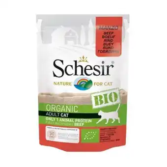 NutriTienda Comida húmeda gato adulto buey bio 85g oferta
