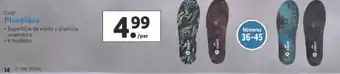 Lidl Plantillas crivit oferta