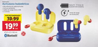Lidl Auriculares inalámbricos oferta