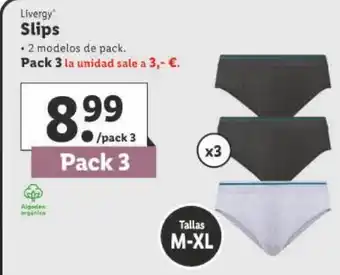 Lidl Slips livergy oferta