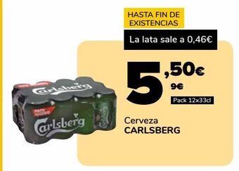 Cerveza carlsberg