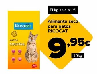 Supeco Alimento seco para gatos ricocat oferta