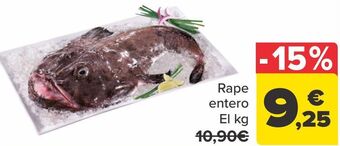 Carrefour Rape entero oferta