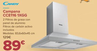 Carrefour Campana cce116 1xgg candy oferta