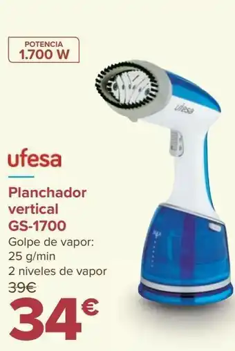 Carrefour Planchador vertical gs-1700 ufesa oferta