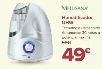 Carrefour Humidificador uhw medisana oferta