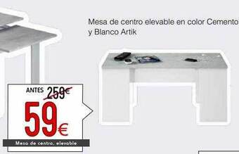 Atrapamuebles Mesa de centro elevable oferta