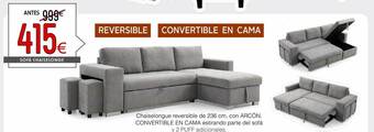 Atrapamuebles Sofá chaiselonge oferta