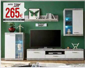 Atrapamuebles Mueble salón 255 cm oferta