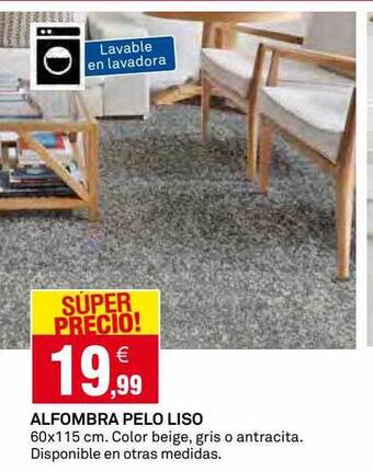 Bricoking Alfombra pelo liso oferta