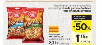 Caprabo 2a unitat -50% frit ravich cocteleo top oferta