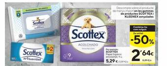 Caprabo Scottex paper higiènic encoixinat oferta