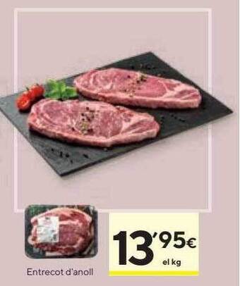 Caprabo Entrecot d'anoll oferta