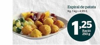 La Sirena Espiral de patata kg oferta