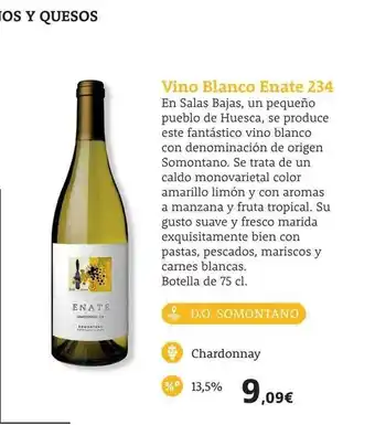 Supermercados Sánchez Romero Vino blanco enate 234 oferta