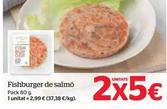 La Sirena Fishburger de salmón pack oferta