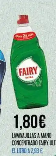 Claudio Lavavajillas a mano concentrado fairy ultra oferta