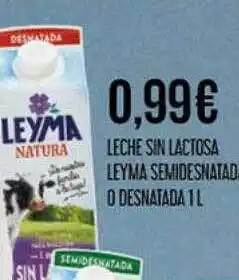 Claudio Leche sin lactosa leyma semidesnatado o desnatada oferta