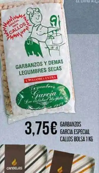 Claudio Garbanzos garcia especial callos oferta