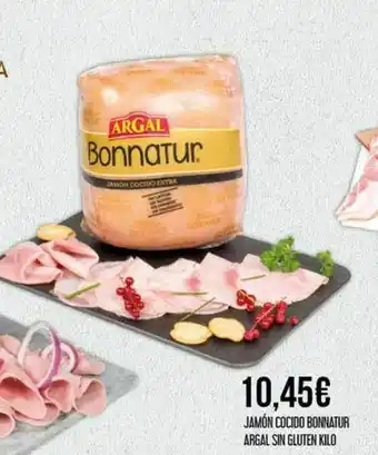 Claudio Jamón cocido bonnatur argal sin gluten kilo oferta