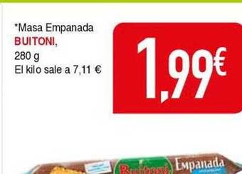 Masymas Masa empanada buitoni oferta