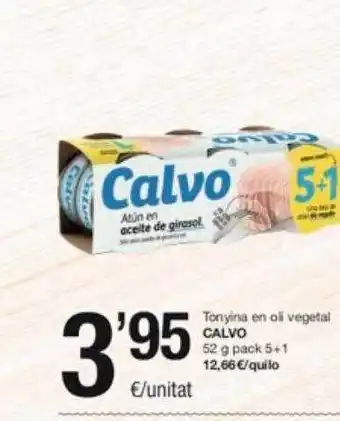SPAR Fragadis Tonyina en oli vegetal calvo oferta