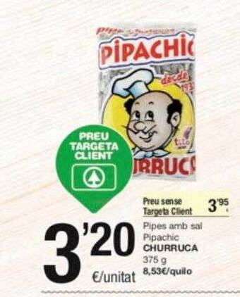 SPAR Fragadis Pipes amb sal pipachic churruca oferta