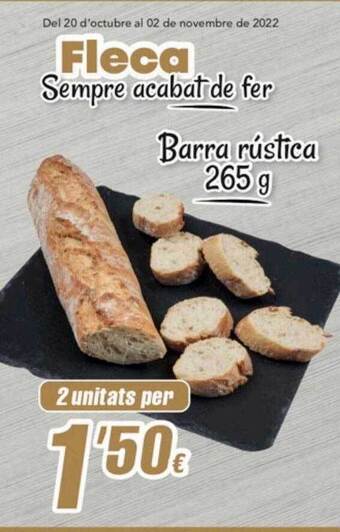 SPAR Fragadis Barra rústica oferta
