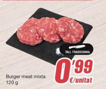 SPAR Fragadis Burger meat mixta oferta