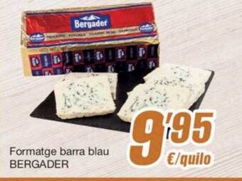 SPAR Fragadis Formatge barra blau bergader oferta