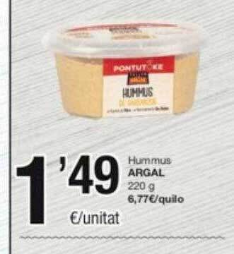 SPAR Fragadis Hummus argal oferta
