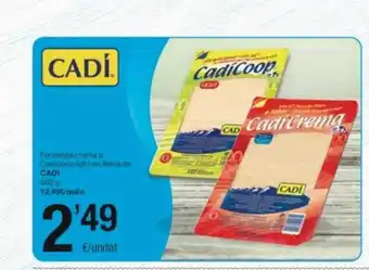 SPAR Fragadis Formatge crema o cadicoop light en lleunques cadi oferta