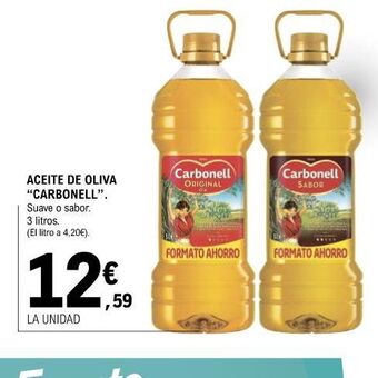 E.Leclerc Aceite de oliva carbonell oferta
