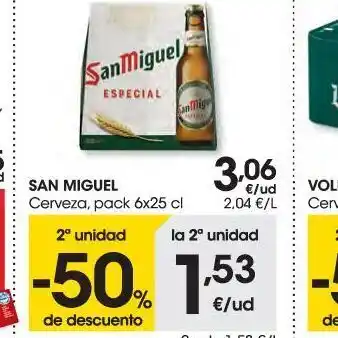 Eroski Cerveza pack 6x25 cl oferta