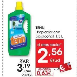 Eroski Limpiador con bioalcohol oferta