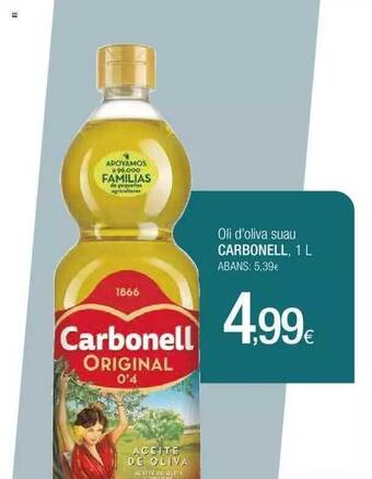 Condis Oli d'oliva suau carbonell oferta