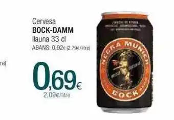 Condis Cerveza bock-damm oferta