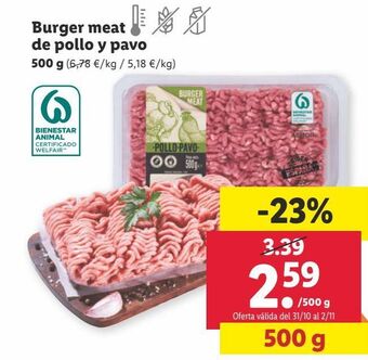 Lidl Carne picada oferta
