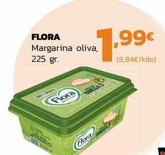 Supermercados Lupa Flora margarina oliva oferta
